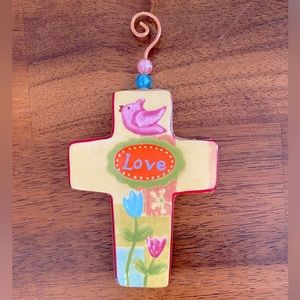 Decorative Cross Love